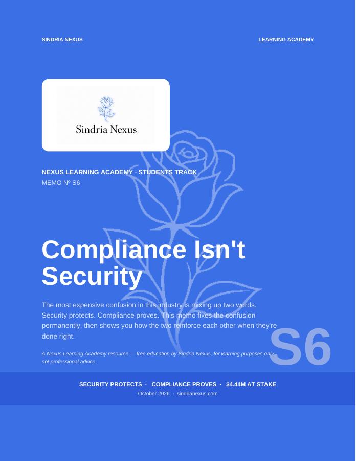 Compliance Isn't Security book cover