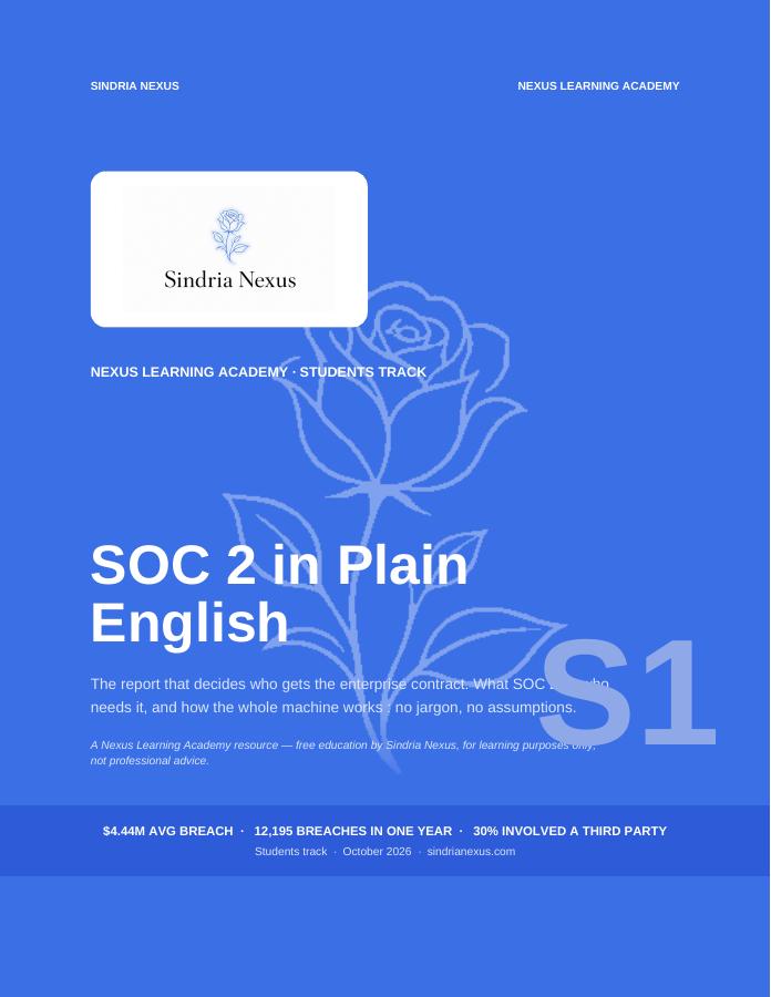 SOC 2 in Plain English book cover