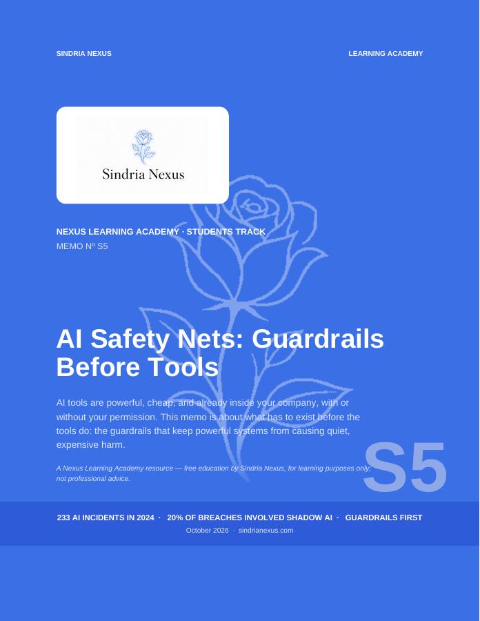 AI Safety Nets: Guardrails Before Tools book cover